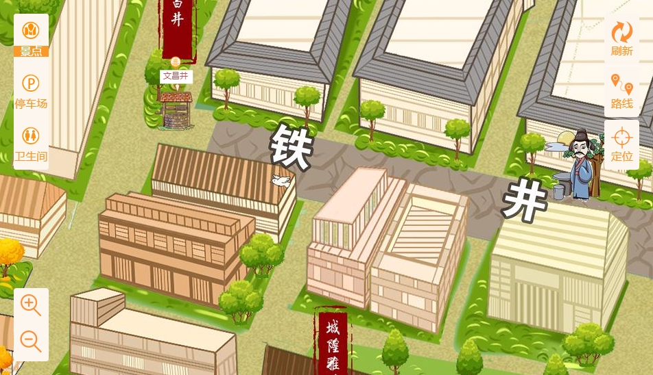 潼南智慧景区：手绘地图与语音导览的完美融合